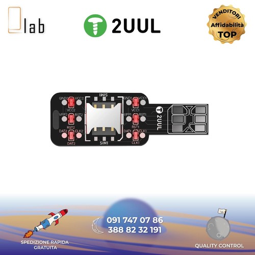 Dual sim checker sm01 - checker, 2uul