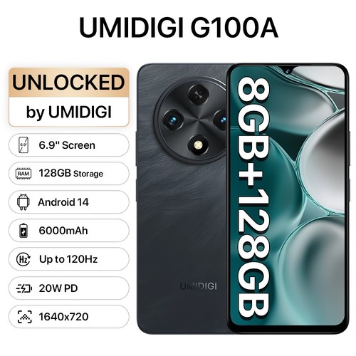 Umidigi g100a 4go 128go - umidigi, 4go+128go