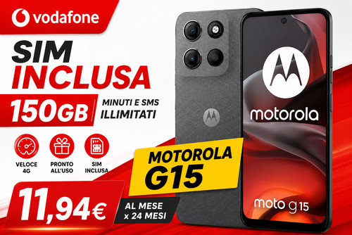 Smartphone motorola g15 sim - g15, +